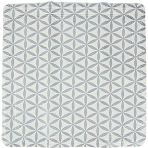 Spirella Rania Silver 1210783 scheurvaste mat, 55 x 55, standaardwit