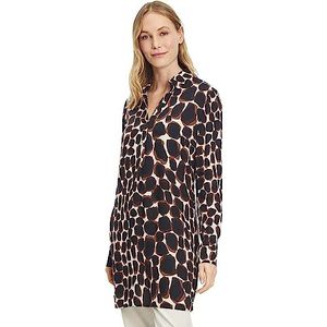 Betty Barclay 8520/1800 damesblouse, Zwart/Bruin