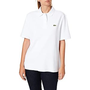 Lacoste Pf1883 Poloshirt voor dames, Wit.