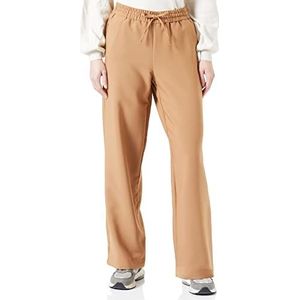 ONLY Onlmilian Mw Wide Pull-up Cc TLR Pantalon en tissu pour femme, Toasted Coconut, 34W / 32L