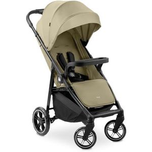 Hauck Shop N Care Compacte kinderwagen – tot 25 kg, kantelbaar, opvouwbaar, met bekerhouder, regenbescherming, zonneklep (UPF 50+) en boodschappenmand XL, olijfgroen