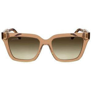 LACOSTE L6063S Lunettes de Soleil 204 TRANSPARENT BRICK 55/18/145 Femme