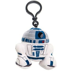 Joy Toy - 1500163 - pluche sleutelhanger - Star Wars R2-D2 - 8 cm