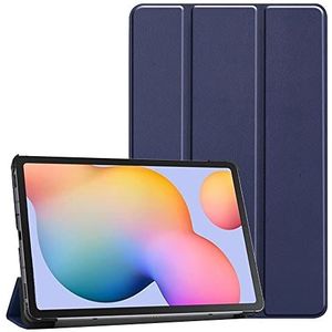Étui pour tablette Samsung Galaxy Tab S6 Lite 10,4 pouces, coque arrière souple, multi-angles de vue, réveil automatique pratique, violet