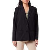 JACQUELINE de YONG Longline Vrouwelijke blazer, zwart.