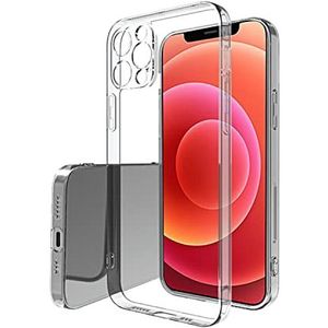 Fresnour Suitable for iPhone iPhone 12 ProMax 6.7-inch Case,Bumper Cover, Transparent Scratch Resistant Back(Crystal Clear)