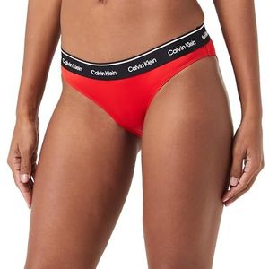Calvin Klein Bikinislip voor dames (1 stuk), Rood (Cajun Red Andere Versie)