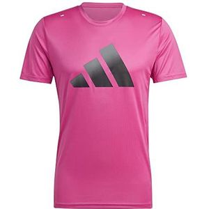 adidas Run Icons 3 Bar T-shirt voor heren