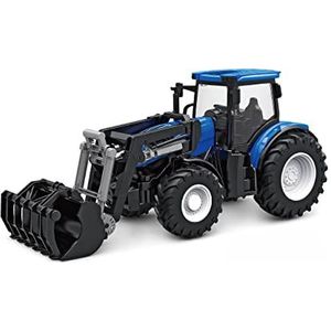 Amewi 22598 RC tractor met voorlader, licht en geluid, 1:24 RTR met afstandsbediening, batterij, oplaadkabel