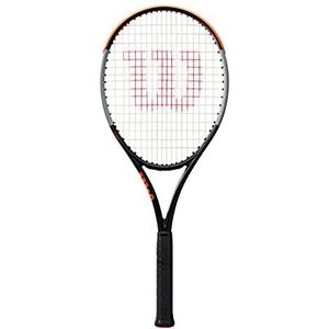 Wilson Burn racket 100 LS V4.0, omgevingsspeler, zwart/grijs/oranje, WR044910U1