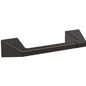 Amerock Toiletpapierhouder | Olie brons | Blackrock | Dubbele paal draaibare tissue houder | Badkamerhardware | Badkameraccessoires