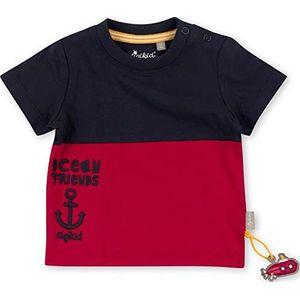Sigikid Shirt, rood/blauw/maritiem, 98 jongens, rood/blauw/maritiem, 68, Rood/Blauw/Maritiem