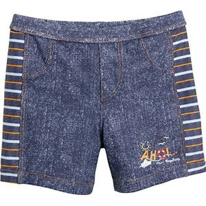 Playshoes Ahoi mit UV-Schutz, Short Garçon, Bleu (jeansblau), 74 (Taille fabricant: 74/80)