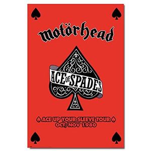 Officiële Motorhead Ace Up Your Sleeve Tour Poster 91 x 61,5 cm verzending opgerold coole poster, kunstposter & prints muurschildering