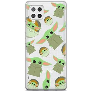 ERT GROUP Samsung A42 5G hoes origineel en officieel gelicentieerd Star Wars Baby Yoda 006 perfect aangepast aan de vorm van de mobiele telefoon, gedeeltelijk transparant