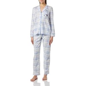 women'secret Pyjama's voor dames, Blauwe print.