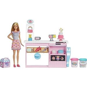 Barbie GFP59 Taarten Decoratie Speelset, Vanaf 4 Jaar, Meerkleurig