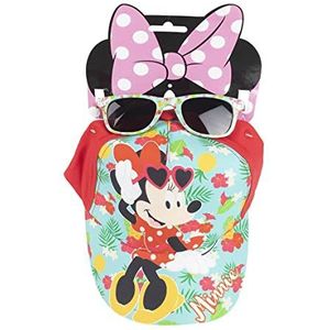 Set pet en bril Minnie, meerkleurig, één maat