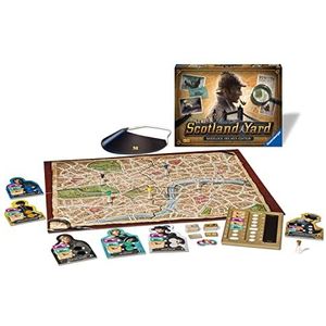 Ravensburger 27344 Scotland Yard: Sherlock Holmes Edition - Het iconische detectivespel voor 2-6 spelers vanaf 10 jaar