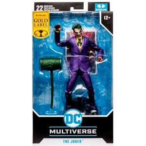 Bandai McFarlane TM17018 actiefiguur DC Multiverse DC vs. Vampieren, The Joker (Gold Label), meerkleurig