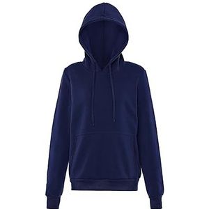 Hoona Sweat à capuche tendance pour femme, en polyester, bleu marine, taille L, bleu marine, L