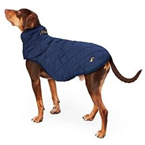 Rosewood Joules Doggie Style Store hondenjas, gewatteerd, maat L, marineblauw