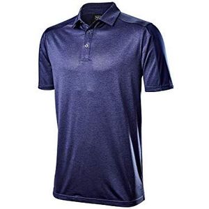 Wilson Staff Wilson Staff golfshirt voor heren, tweekleurig, polyester, Blauw