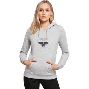 Miss Tee Mst043-euphoria dames hoodie sweatshirt (1 stuk), grijs.