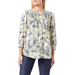 Taifun Damesblouse Foggy Air met patroon, 38, Foggy Air patroon