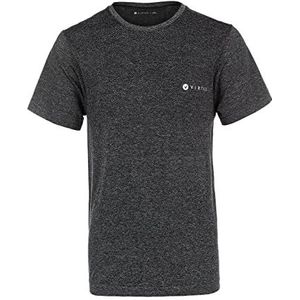 VIRTUS Kampton Seamless Style T-shirt voor heren, Zwart Chinees