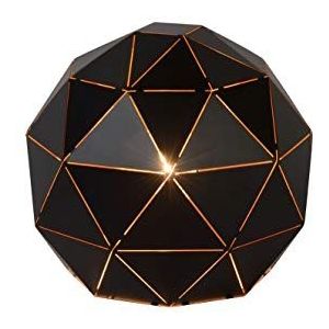 Lucide OTONA - Tafellamp - Ø 25 cm - zwart