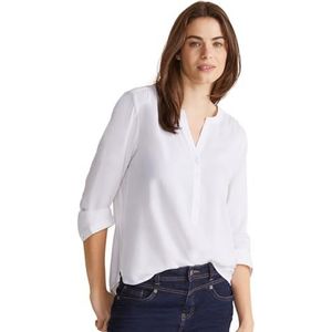 Street One A342427 Damesblouse met mouwen, Wit