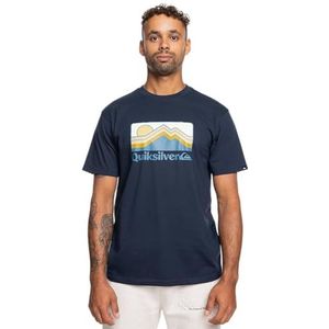 Quiksilver Qs Gradient Mountains Ss T-shirt voor heren (1 stuk)
