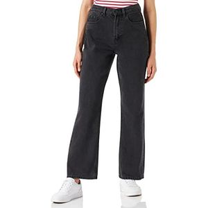 JDY JDYDICHTE HW Wide DG DNM Noos Jeans, Dark Grey Denim, XL/30 dames, donkergrijs denim, XL, Donkergrijs denim