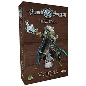 Asmodee Ares Games Sword & Sorcery Victoria Helden-uitbreiding, expertenspel, Dungeon Crawler, 1 tot 5 spelers, vanaf 13 jaar, 30+ minuten, Frans