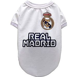 Real Madrid CF T-shirt voor honden of katten, maat XXL