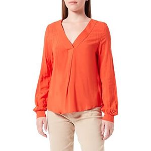 Q/S designed by blouse, dames, oranje, 36, Oranje