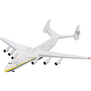 Herpa Antonov Airlines AN-225 Mriya vliegtuigmodel, schaal 1/400, model, verzamelstuk, vliegtuig zonder standaard, metalen figuur