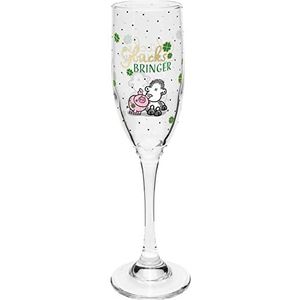 Sheepworld 47827 champagnefluit, glas, 20 cl, kleurrijk