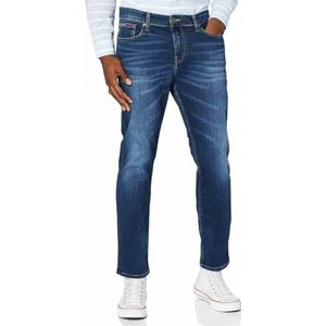 Tommy Jeans Ryan Rlxd Strght Asdbs Jeans voor heren, Aspen stretch donkerblauw