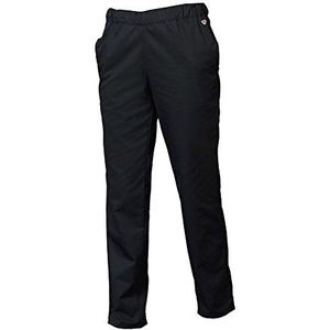 BP XSl Unisex broek met elastiek in de taille 215,00 g/m² stofmix zwart, XS 1645-400-32-XSL