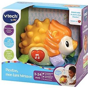 VTech - Picoton Mon Lumi Hedgehog speelgoed, speelgoed bal - 3/24 maanden - Franse versie