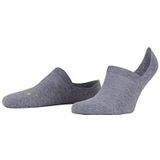 FALKE Gemengde Cool Kick Onzichtbare Sokken Ademend Sneldrogend Functionele Draad Hoge Halslijn Voetbeschermer Inlegzolen Verfrissend Effect 1 Paar, Grijs (Light Grey 3400)