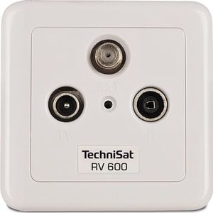 TechniSat TechniPro RV 600-10 stekkerdoos wit
