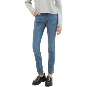TOM TAILOR 1041099 Alexa Slim Jeans voor dames, 10142 - Lichtblauwe jeans