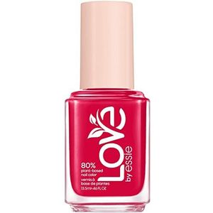 LOVE by Essie Nagellak nr. 90 i am the Spark Rode plantaardige nagellak crèmige afwerking duurzaam bont 13,5 ml