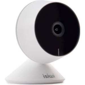 Isiwi IP-camera, interne wifi-camera, voor geavanceerde thuisbewaking, 1080p HD-resolutie, bewegingsdetectie en anomale geluiden, tweerichtingsaudio, babymonitor met nachtzicht