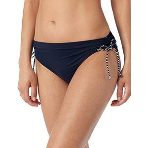 Schiesser Midi Bikinibroekje voor dames, Donkerblauw