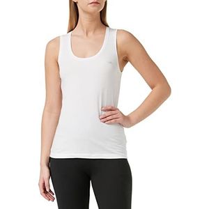 Emporio Armani Tank/Camis T-shirt voor dames, Wit.