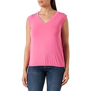s.Oliver Mouwloos T-shirt voor dames, Roze (230)